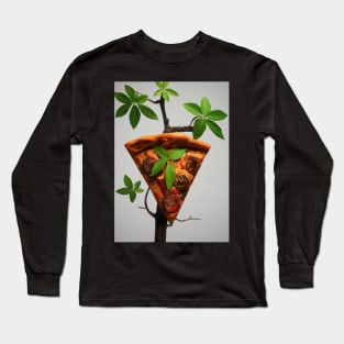 Growing Pizza Long Sleeve T-Shirt